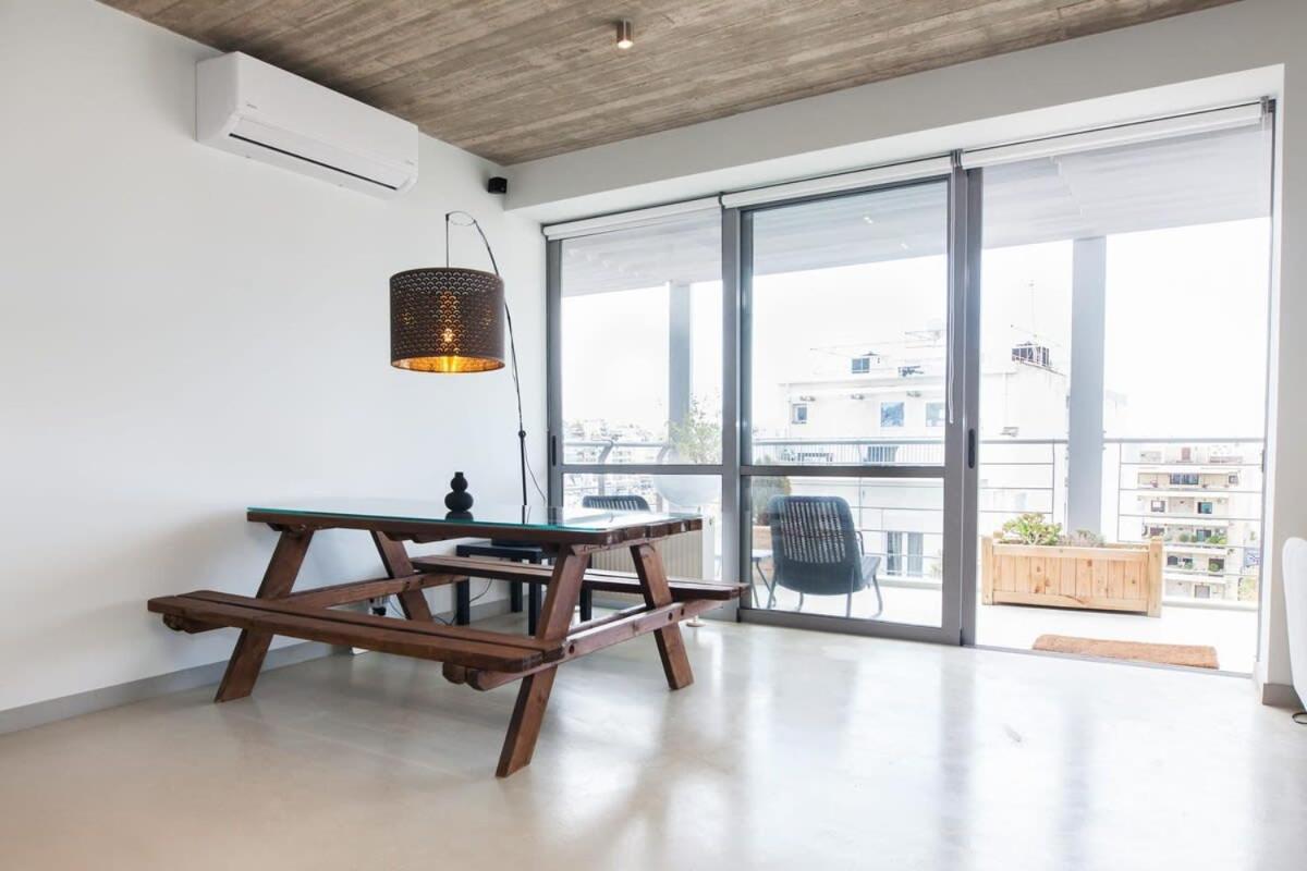 Penthouse With 360 View Of Athens And Private Gym Lejlighed Eksteriør billede