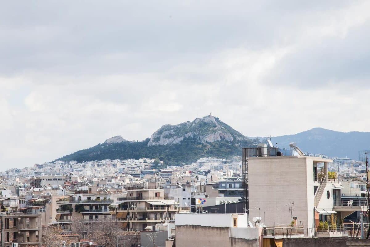 Penthouse With 360 View Of Athens And Private Gym Lejlighed Eksteriør billede